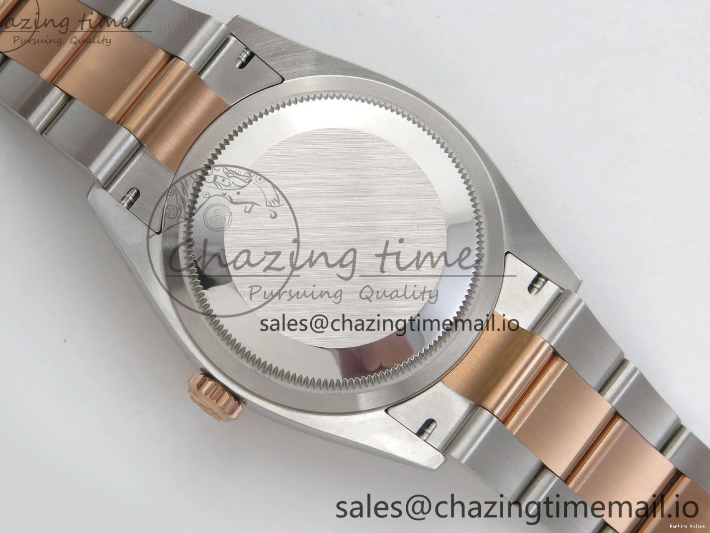 0415 DateJust 36 SS RG ARF 1:1 Best Edition 904L Steel White Stick Dial on Oyster Bracelet SH FashionForward 84